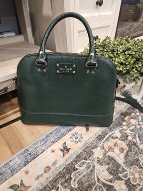 Kate Spade Emerald Green Dome Satchel
